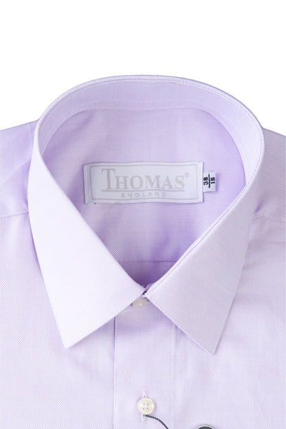 Camisa Business Regular Fit Lila Textura