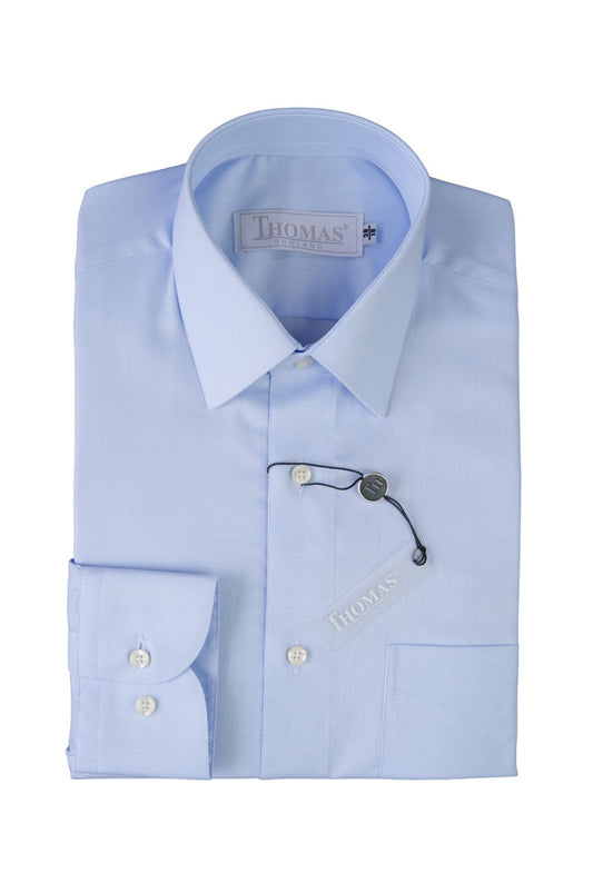 Camisa Business Regular Fit Azul Diagonal