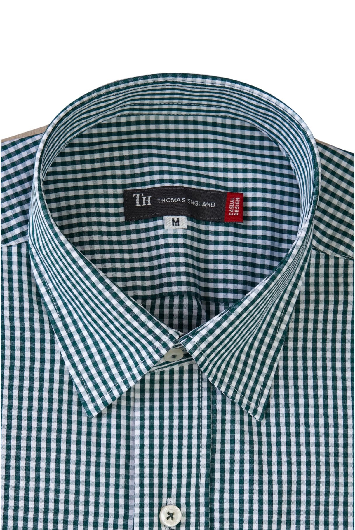 Camisa City Casual Regular Fit Verde Cuadros