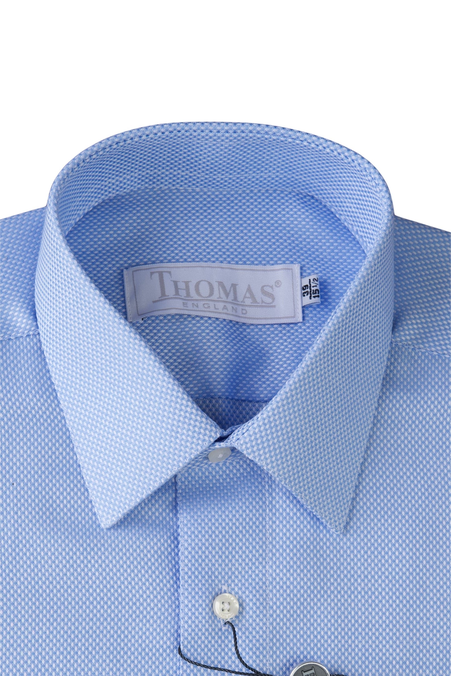 Camisa Business Regular Fit Azul Textura