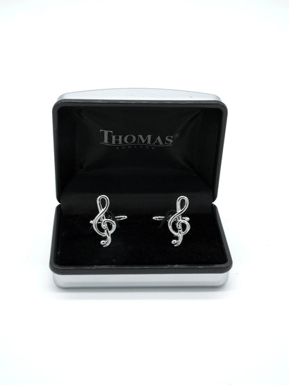 Cufflinks Musical Note Design