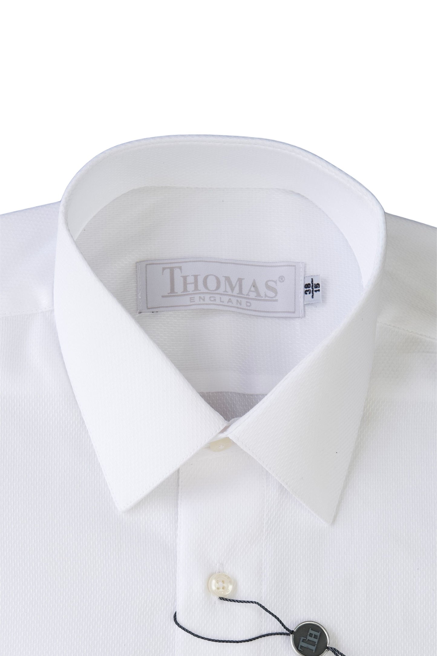 Camisa Business Regular Fit Blanca Textura