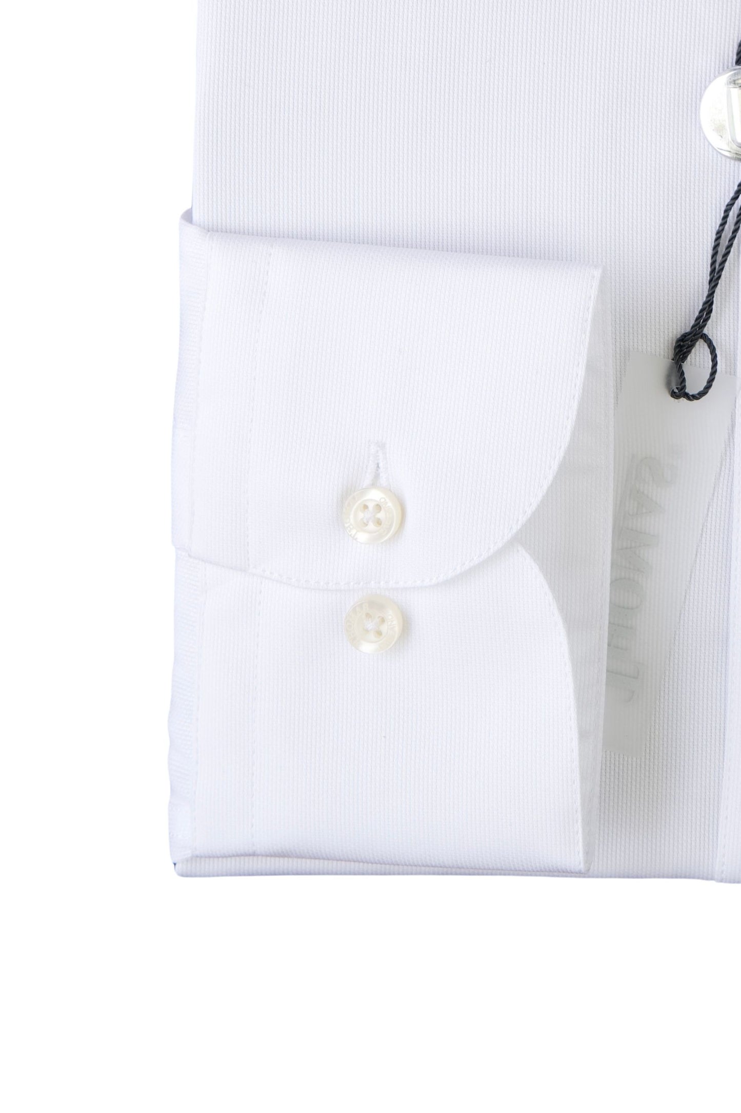 Camisa Business Regular Fit Blanca Textura