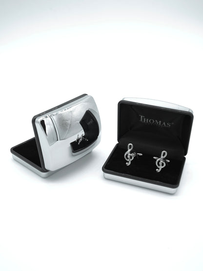 Cufflinks Musical Note Design