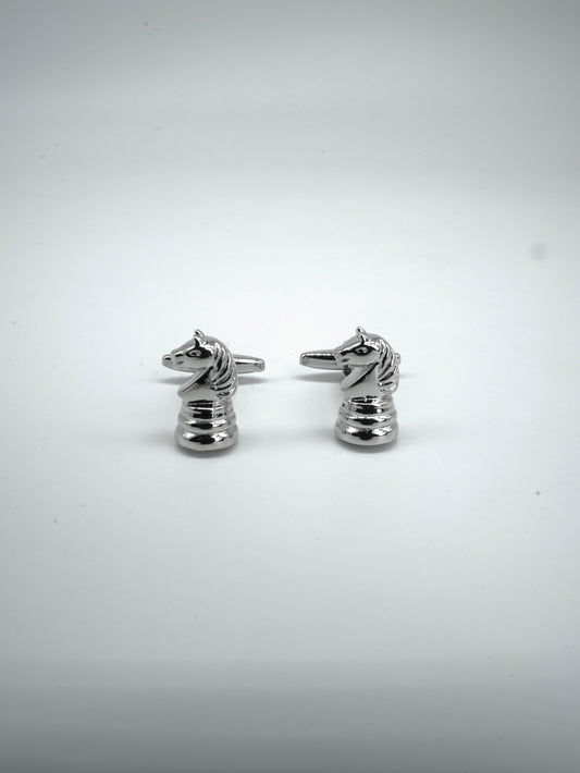 Chess Horse Design Cufflinks