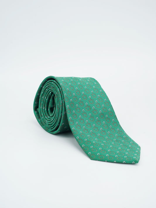 Emerald Jacquard Woven Tie Classic Collection