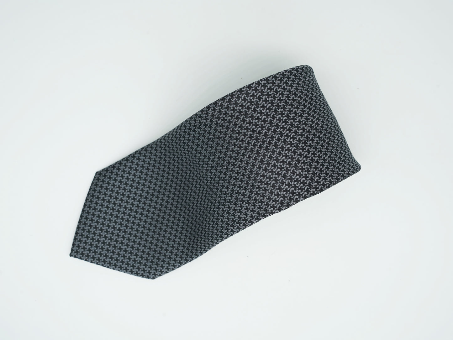 Corbata Gris Tejido Jacquard Colección Clásica