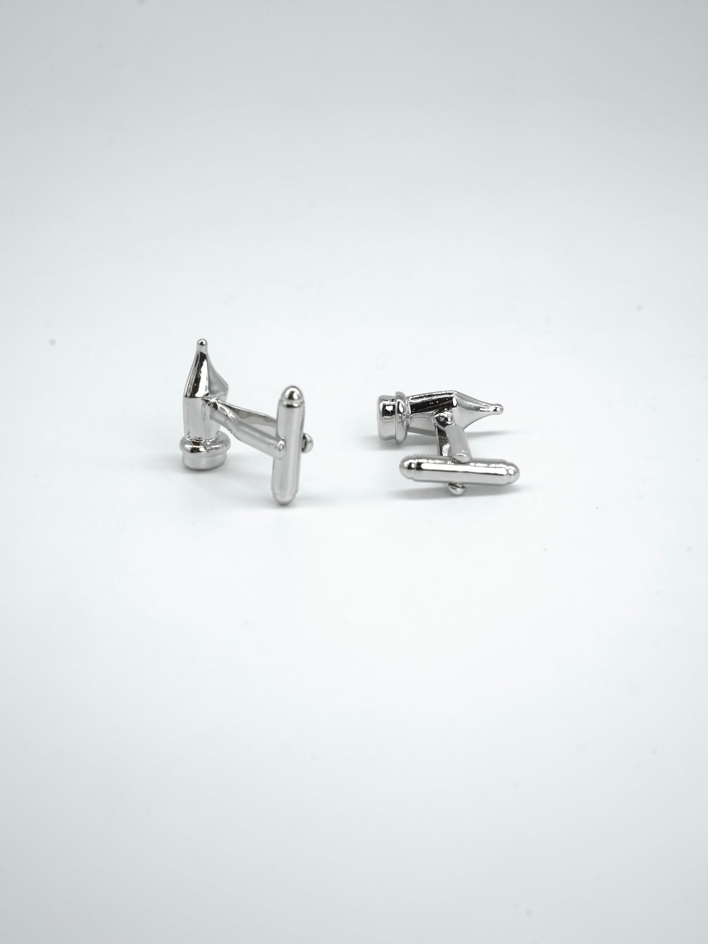 Feather cufflinks