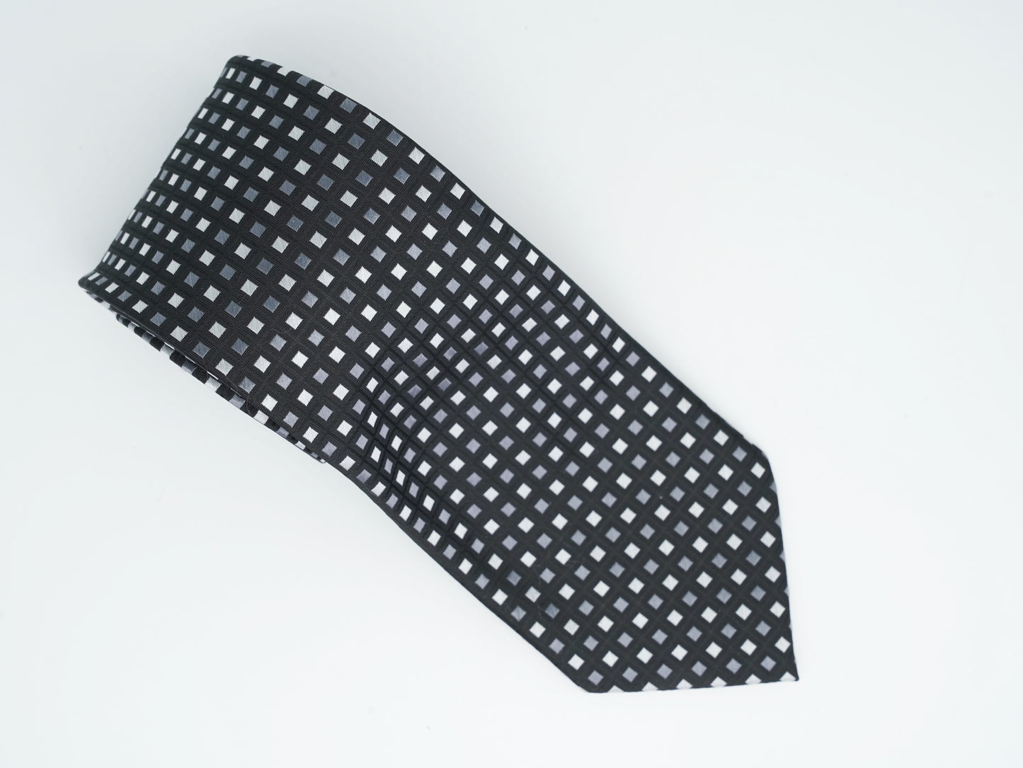 Black Jacquard Woven Tie Classic Collection