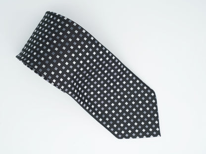 Black Jacquard Woven Tie Classic Collection