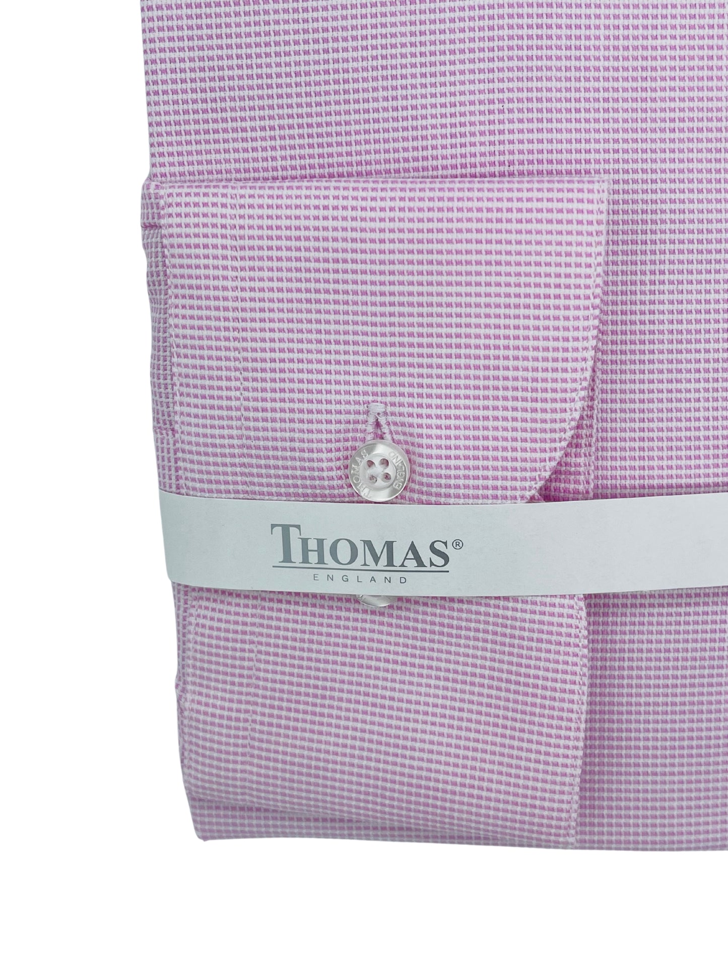 Camisa Business Slim Fit Rosa Textura