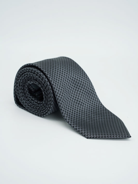 Gray Jacquard Woven Tie Classic Collection