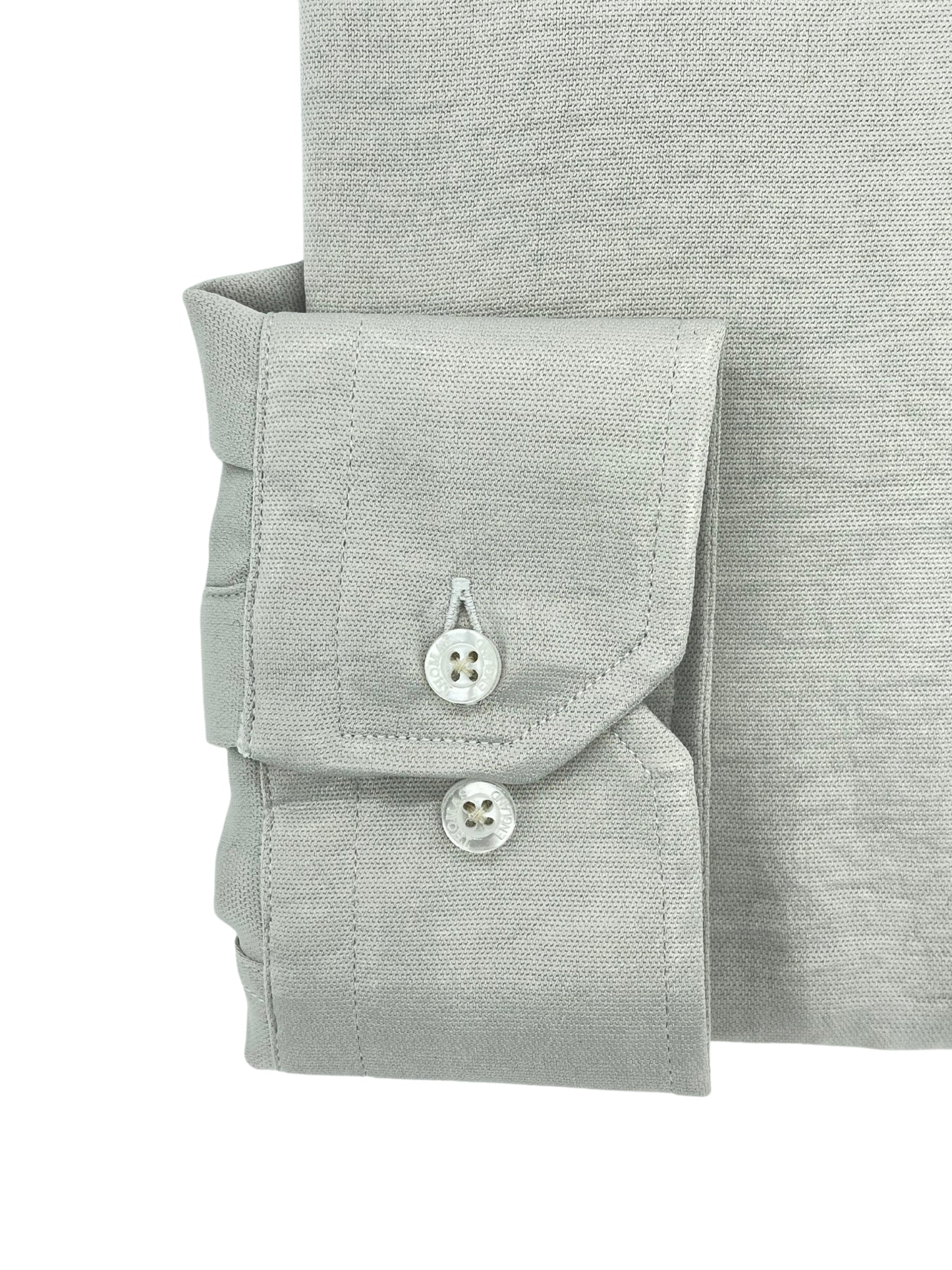 Camisa City Casual Slim Fit Arena Grisáceo Textil Fluido