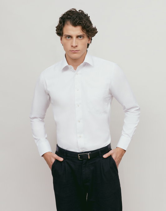 Camisa Business Regular Fit Blanca